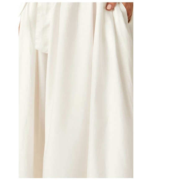 NWT XSM Free People “BRING the BUBBLE& FAVE PART” TieWaistTop & PoplinMaxi SET💕 - Picture 10 of 10